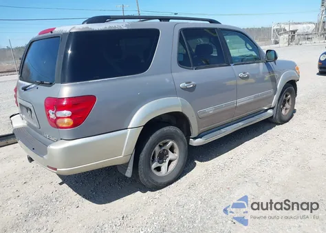 2002 Toyota Sequoia Sr5 V8 from USA, damaged, VIN 5TDBT44A02S093340